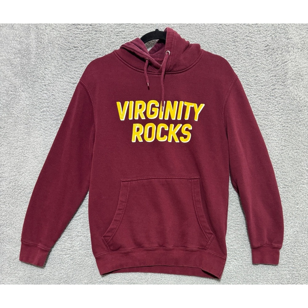 Danny Duncan Virginity Rocks Fleece Hoodie Mens Small Maroon YouTube